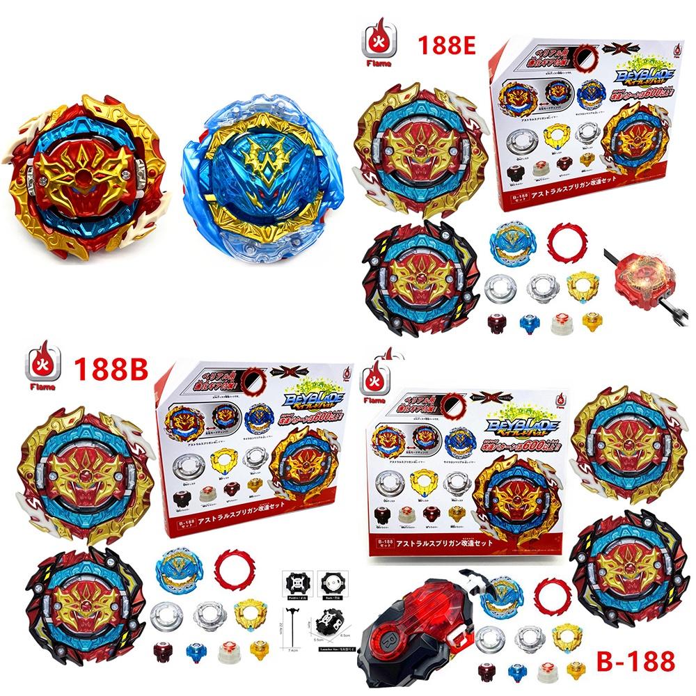 Beyblade Burst B-188 Astral Spriggan Cyclone Belial Exkluzivní Spouštěč Spark Ruler Pro Vysokoenergetické Bitvy