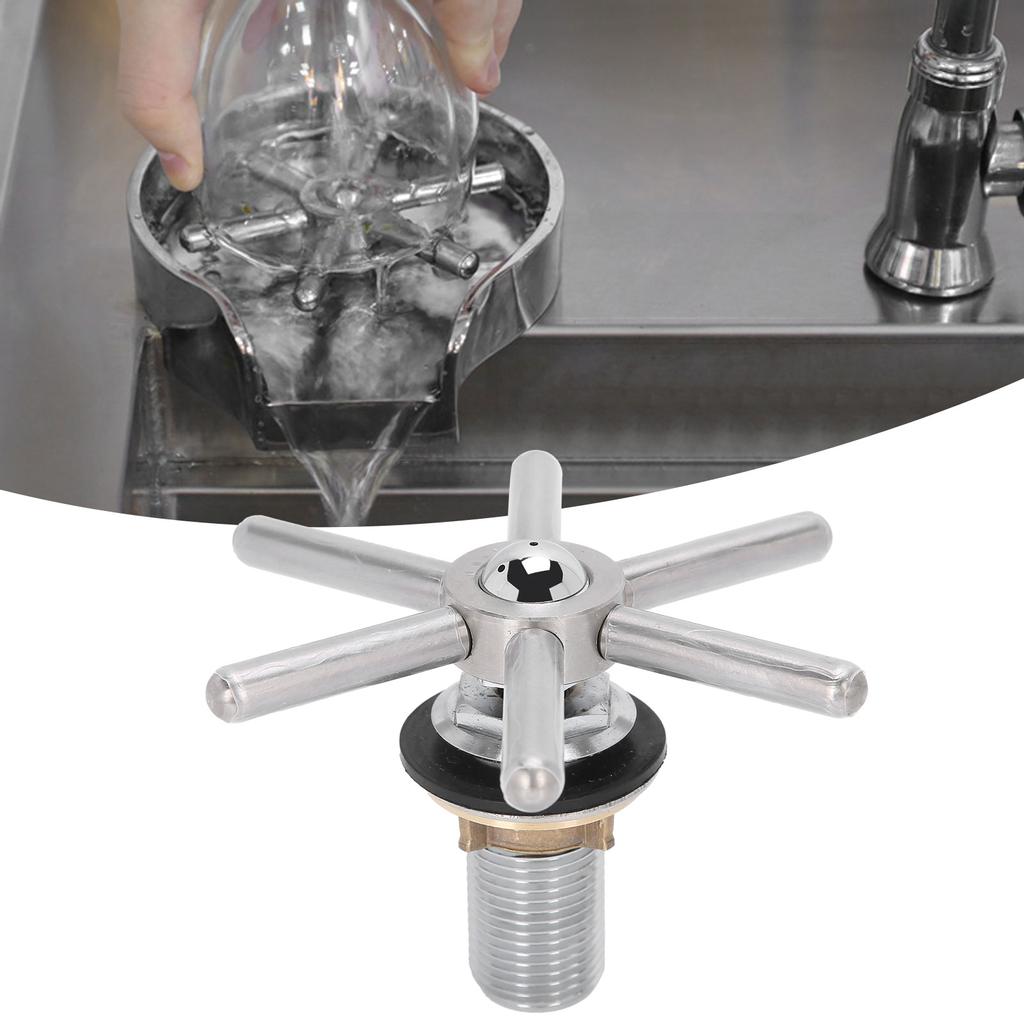 Automatický mycí stroj na sklenice Nerezový barový oplachovač sklenic pro hotelový bar kavárnu