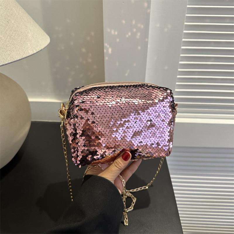 2023 New Chain Casual Shoulder Bag Fashion Simple Crossbody Bag Street Trendy Women's Bag