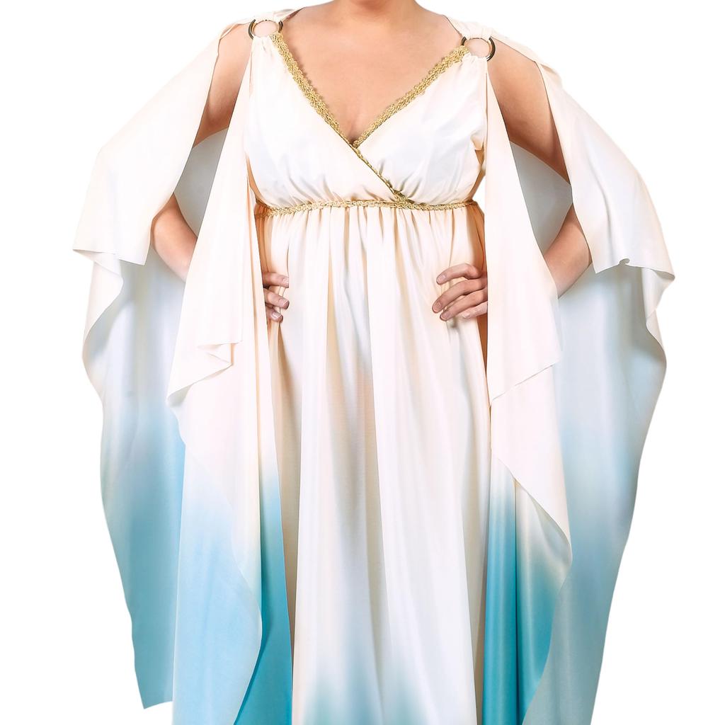 Atlantis Goddess Adult Plus Halloween Costume for Costume. Adults. Sizes 16W-24W.