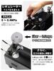 Anesty 2in1 Airbrush Compressor Set for Color Includes 2 Independent Air Regulators with Individual Pressure Airbrush Airbrush, One-Touch Change,