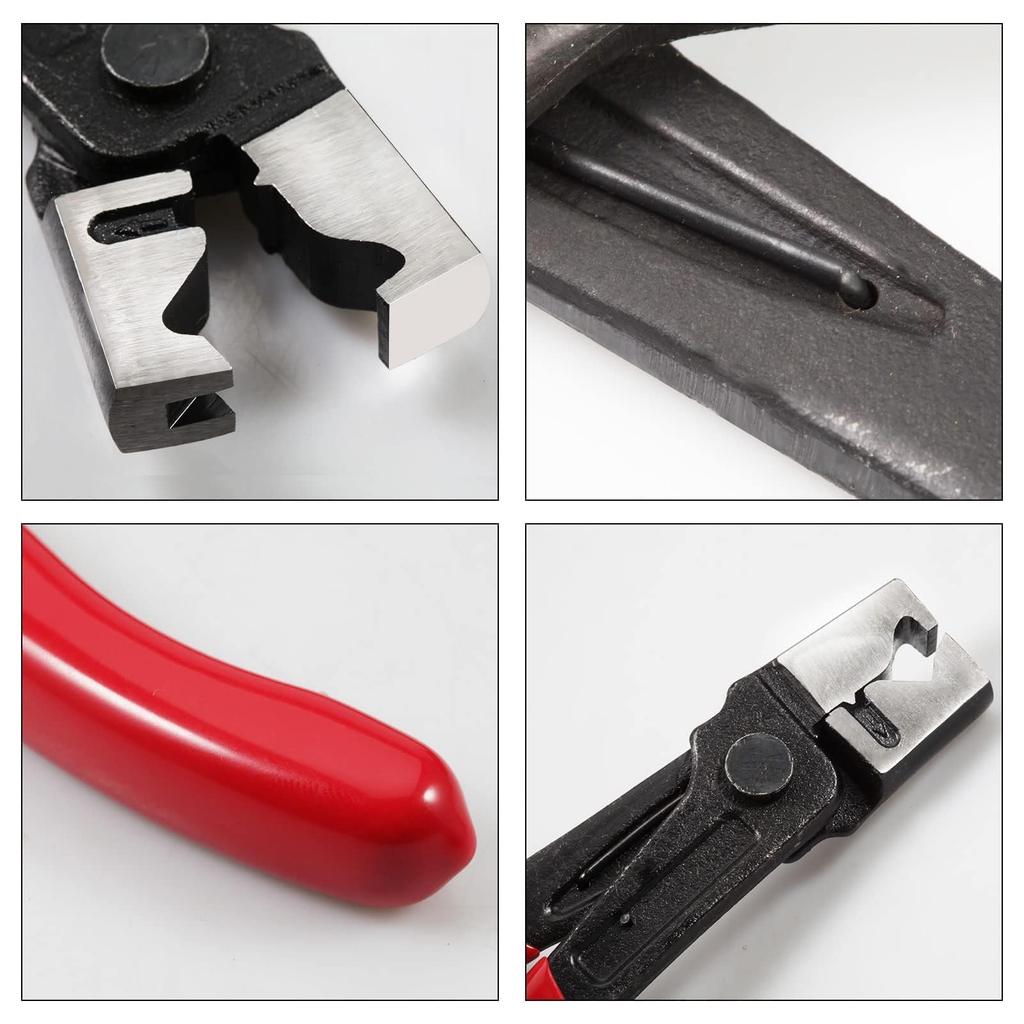 LEONTOOL Hose Clamp Hose Band Clip CLIC R for Removing and Installing Hose and Air Cleaner Hose Automotive Maintenance Tool Pliers, Pliers,