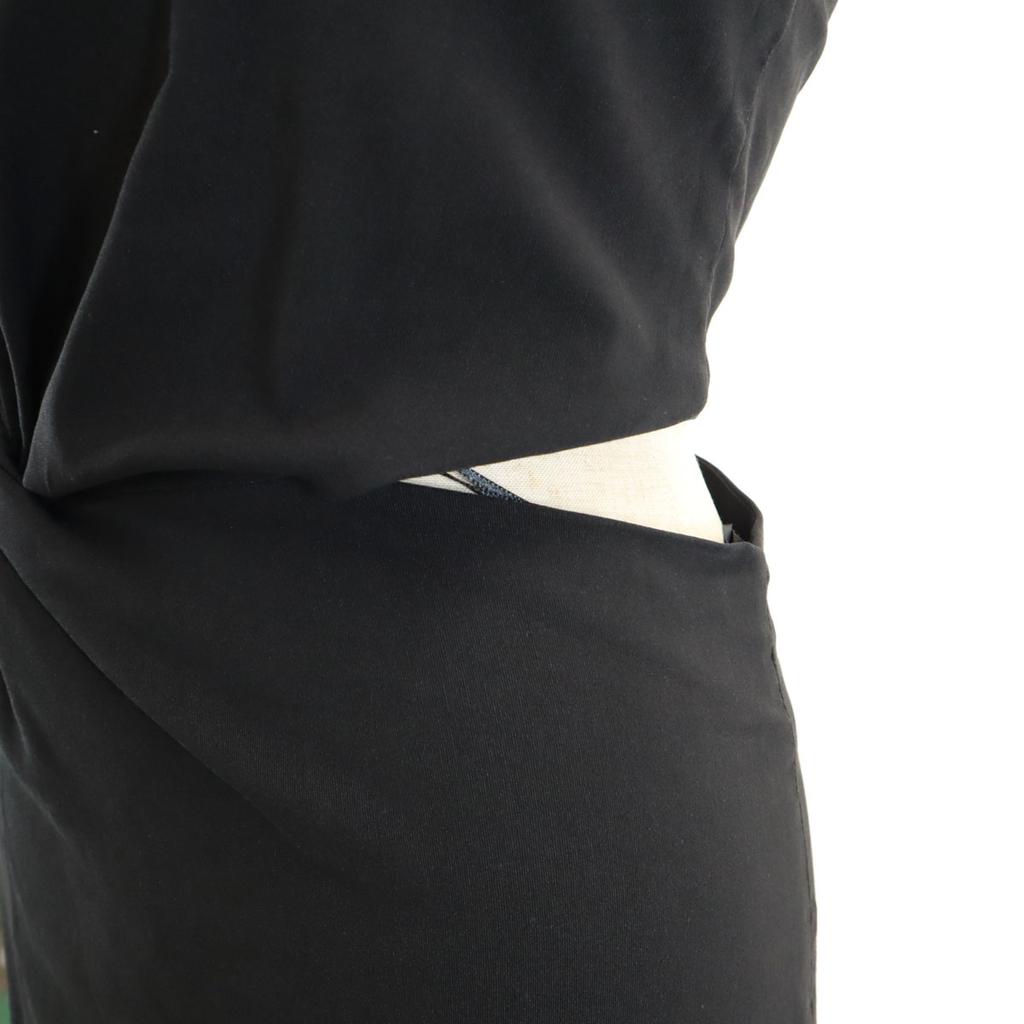 Unused ZARA No Sleeve Long Dress XS Black Women Used