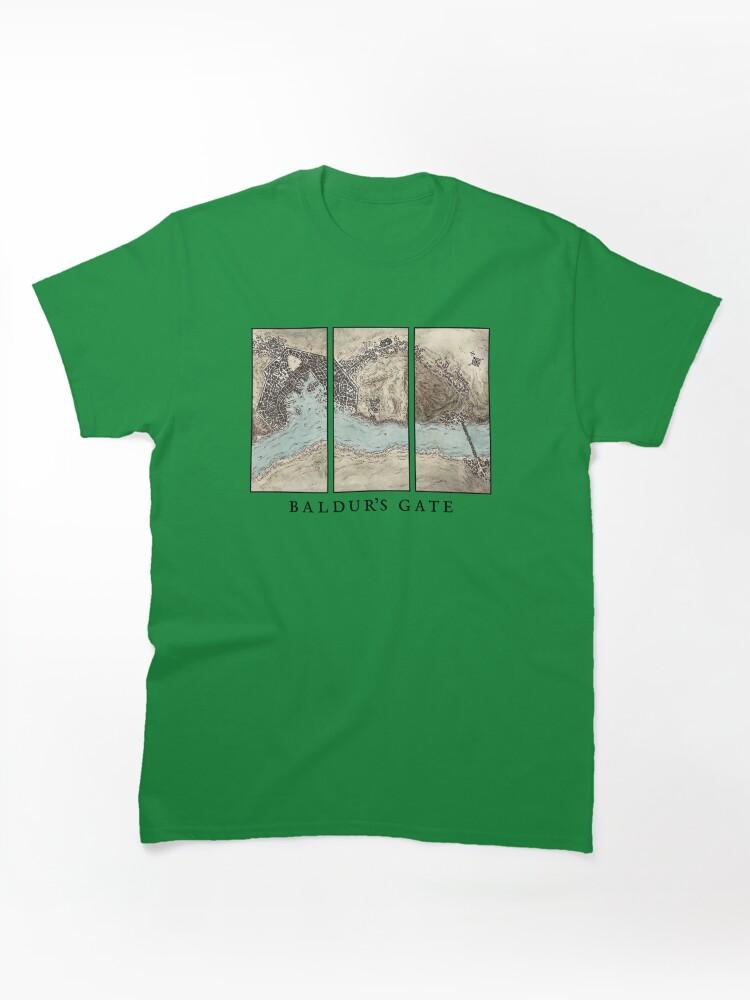Baldur's Gate Map Classic T-Shirt