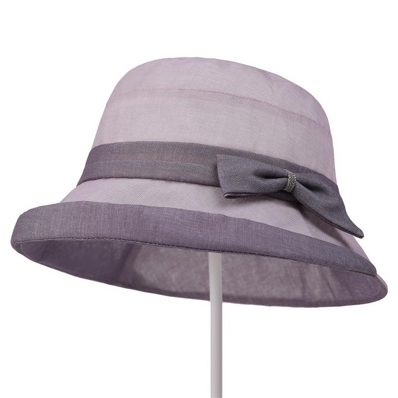 

Bucket Hat Women Spring Summer Thin Breathable Basin Hat Outdoor Sunscreen Sunshade Vacation Beach Hat Middle-Aged And Elderly Mother Hat M（56-58cm）