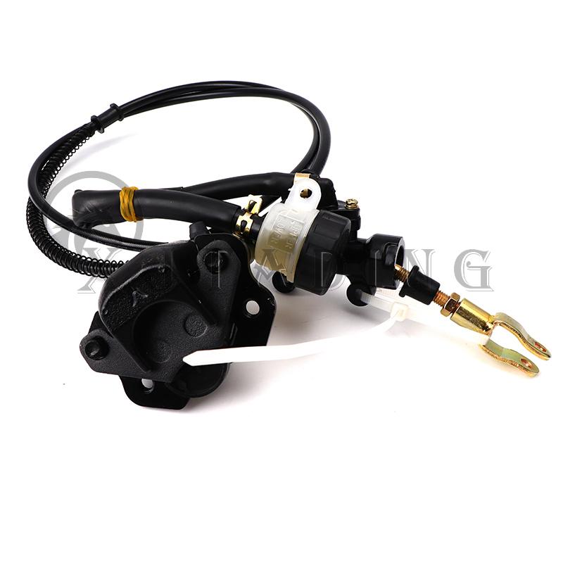 Karting Hydraulic Rear Disc Brake Caliper System Pads For 150cc 200cc 250cc ATV Go kart Dune Buggy Quad Dirt Bike parts