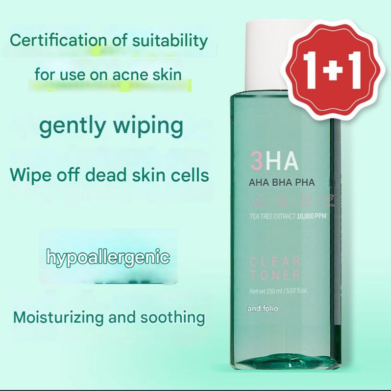 Esfolio 3HA Cica Calming Toner, 150ml, 2 Pieces