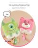 Ice Cream Monster Plush Cushion: Cute Sofa Pillow & Sleep Companion Toy, Perfect Birthday Gift