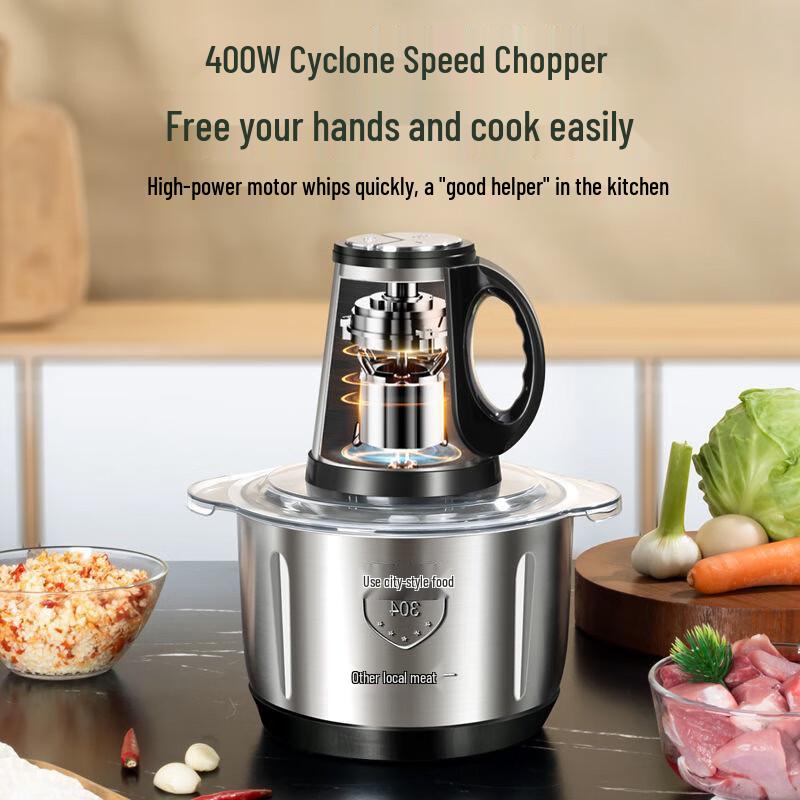 Junkaiwei 3L Electric Multi-functional Food Processor