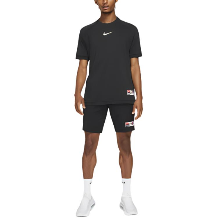 Nike Color Block Logo Sports Football Jersey F.C. Home Men Jerseys Black DA5580-010