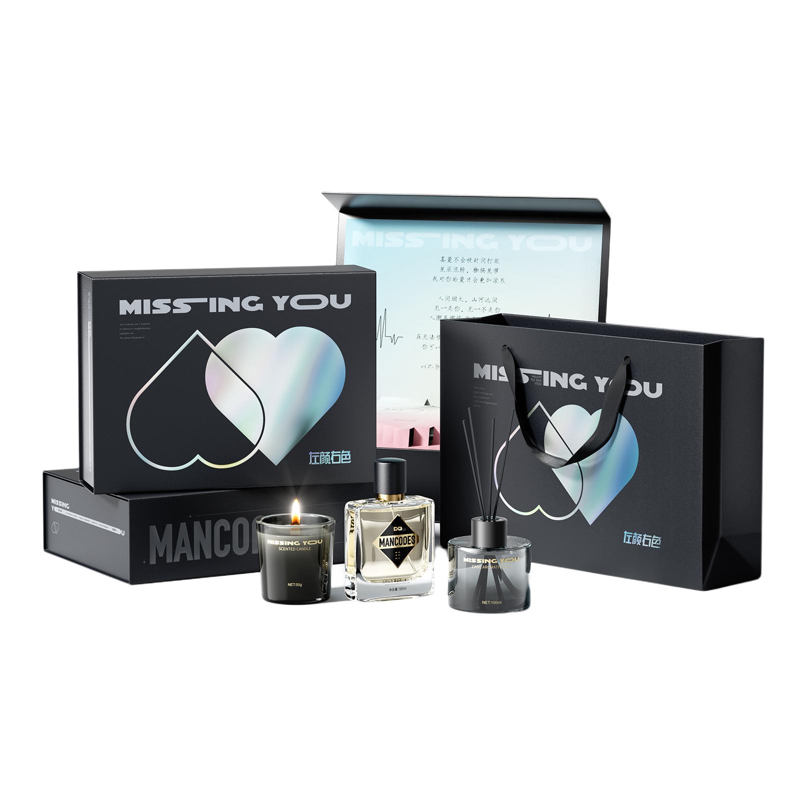 MAN CODES Fragrance Sets Men s Perfume five-piece set [gentle wood tone]