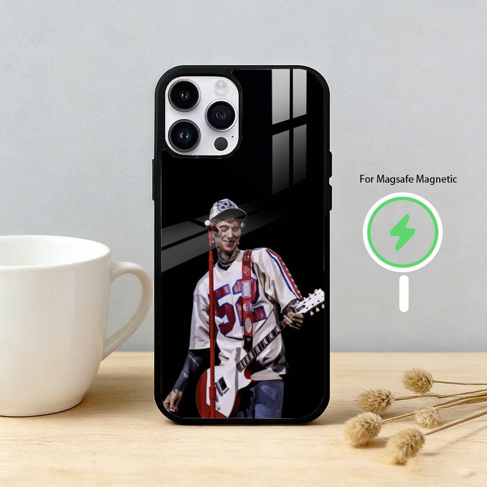Machine K-Kelly Phone Case For iPhone 17,16,15,14,13,12,Plus,Pro,Max For Magnetic Wireless Charge iPhone12PRO