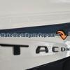 1SET For Tacoma 2016- 3D Tailgate Ert Letters - Matte Black Emblems