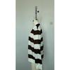 Spring Autumn New Fashion Loose Striped Pique Polo Shirt for Men Women, Trendy Hong Kong Style Streetwear