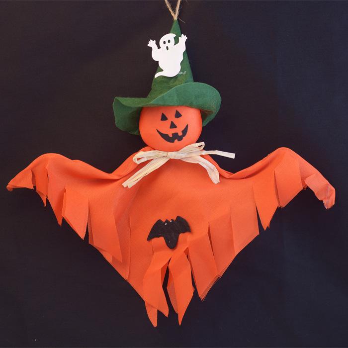 Hot-Selling Halloween Decorative Pumpkin Ghost Ornaments for Haunted House Scenes