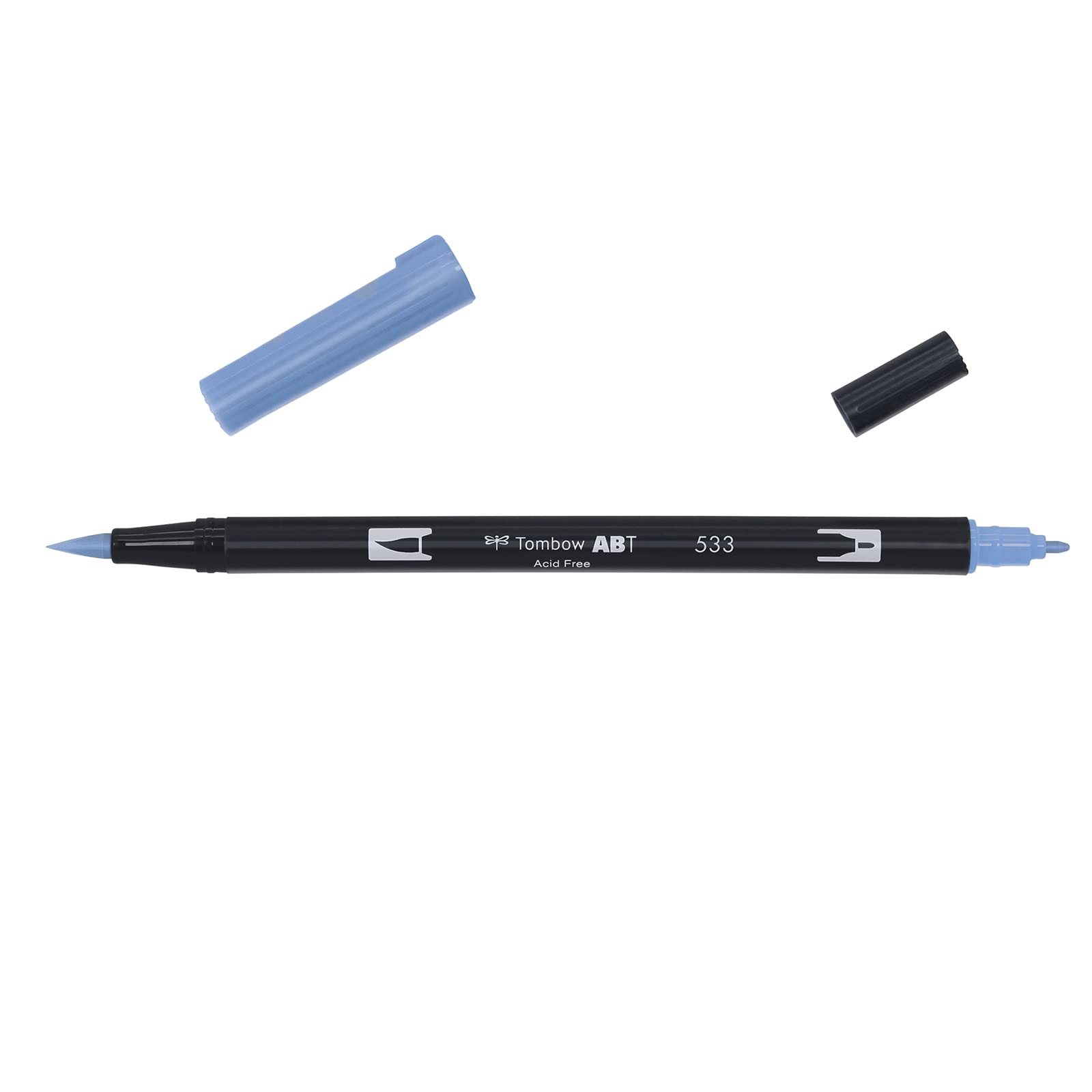 Tombow Graphic Marker Dual Brush Pen ABT 533 Water-Based AB-T533 синий