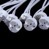 1pc/5pcs/10pcs 220V 2A MR16 GU5.3 Wire Connector Halogen LED Bulbs Holder Base Socket Pottery and Porcelain Lamb Bases
