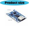 TC4056 Lithiums Battery Charger Module With Type C Input Overcharge Protections And LED Status Indicators For Liion Batteries