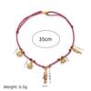 Collana Pendente Popolare in Acciaio Inossidabile a Tema Oceanico con Cordino Colorato - Alla Moda e di Alta Qualità, con Design a Pesciolino.