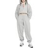 Nike Sportswear Brand Logo Fitted Elastic Cuff Lace Up Elastic Waistband OVERSIZE Style High Waist Fleece Lined DQ5888-063