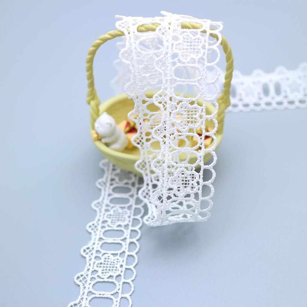 New Polyester Light 2.5 Cm Thin Line Barcode Lace Clothing Accessories Lace Accessories Diy Handmade Accessories Lace