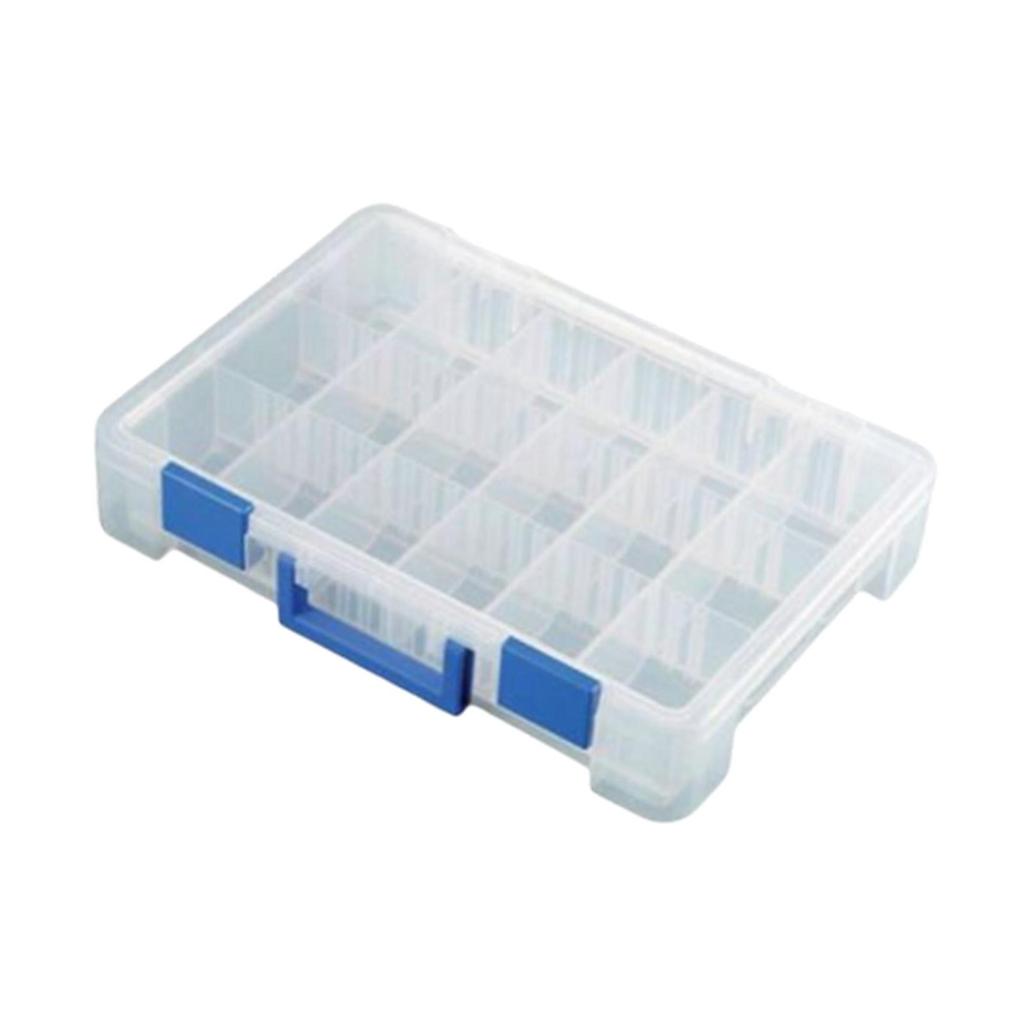 Fishing Tackle Storage Box with Dividers for Beads Art DIY Crafts Nuts 40.5cmx29cmx7.8cm