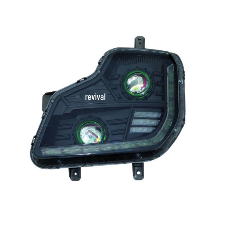 Dual-Lens LED Headlights for Dongfeng Tianlong Dalishen - Super Bright Spotlight Flow Left Headlight