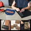 3ks Akrylová šablonová sada na zip Průhledné šicí pravítko pro DIY tašku, kapsu, řemeslnou výrobu, prošívání, patchworkové nástroje pro začátečníky
