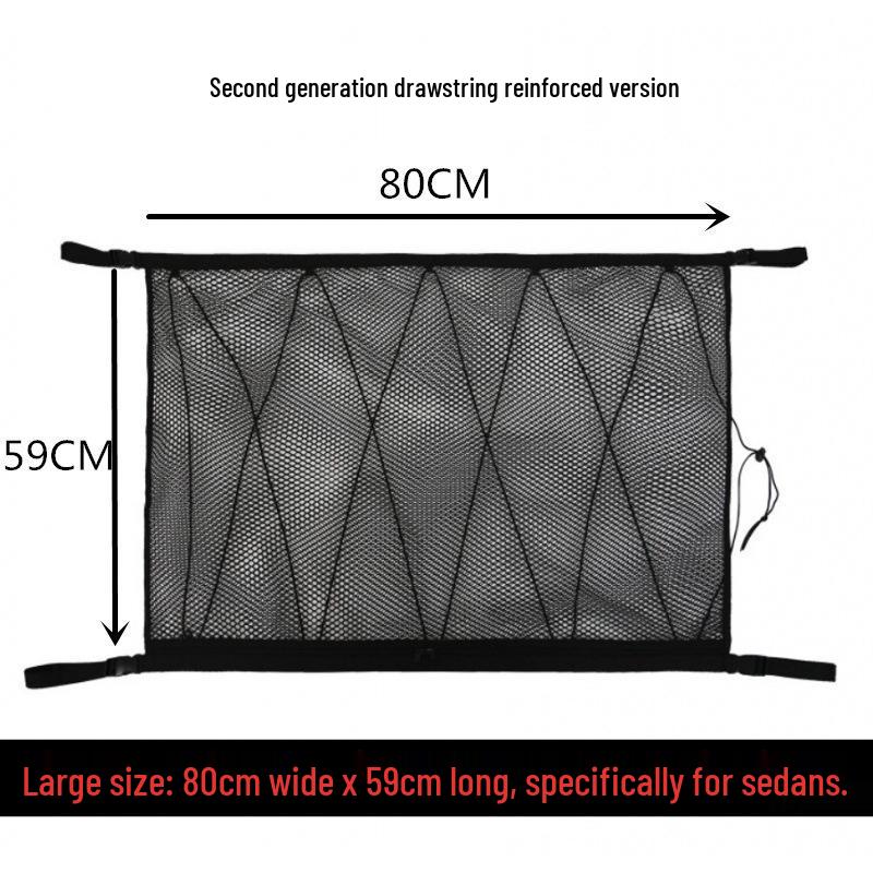 Adjustable Double-Layer Roof Storage Net for SUVs and Tents