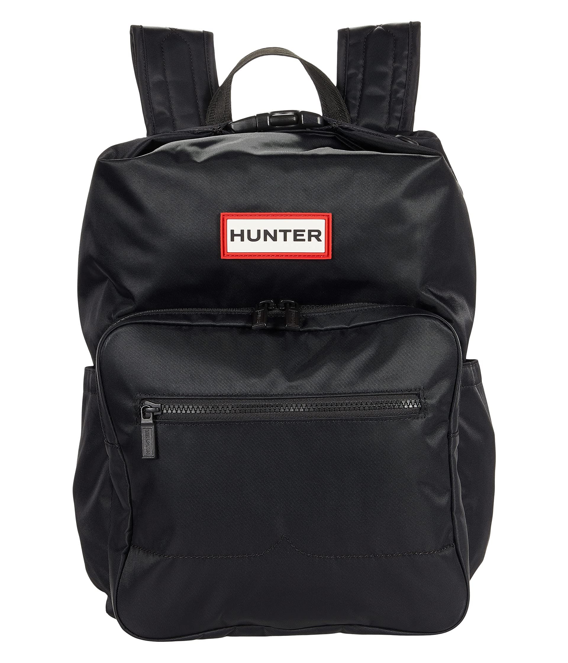 

Hunter Nylon Pioneer Top Clip Backpack UBB1204KBM Black Large чорний