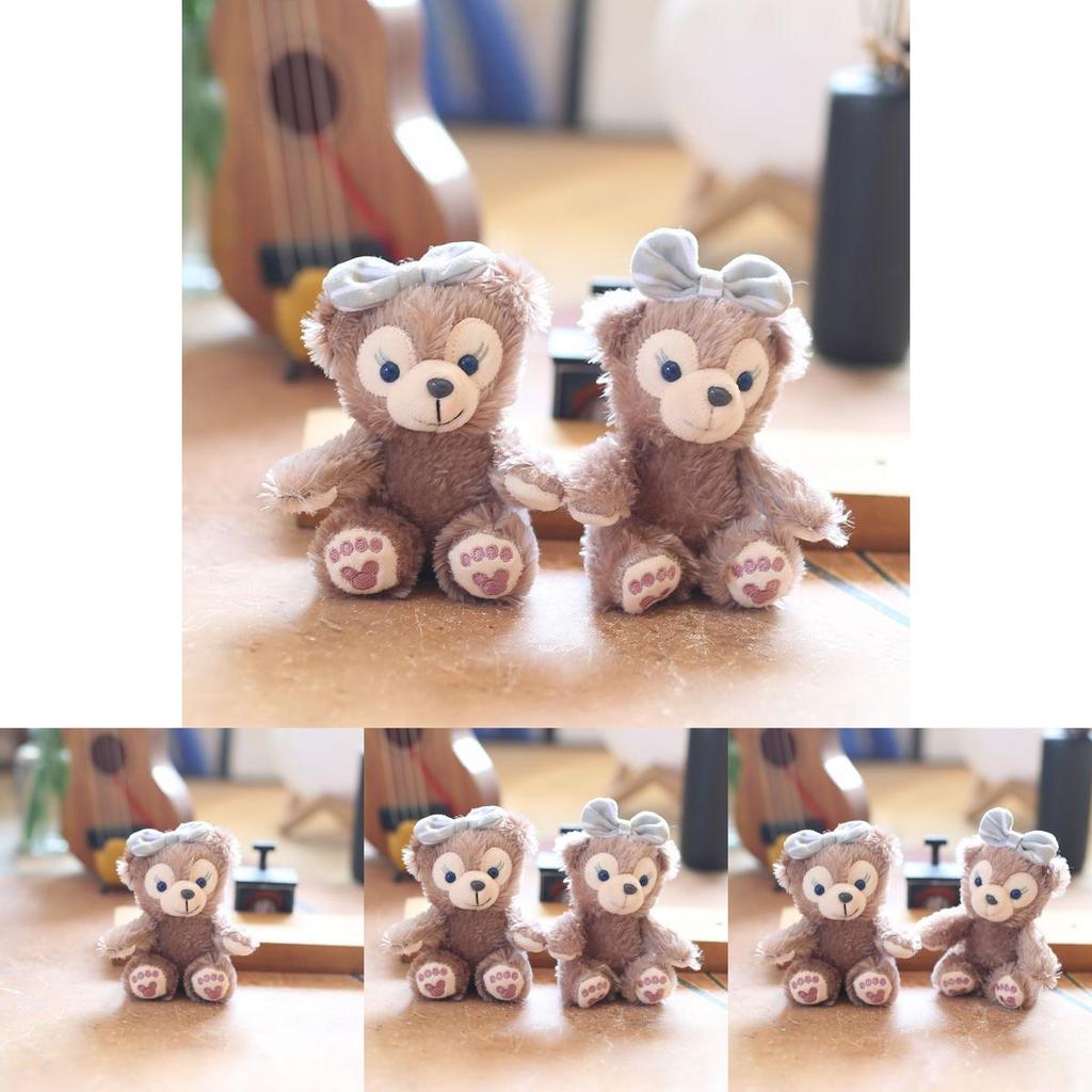 Duffy Bear Plush Keychain With Soft Short Pile For Cute Bag Decor And Gift