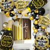 6Pcs/Set 2026 New Year Balloon Kit, Suitable for New Year Party, 2026 New Year Decoration, 2026 New Year's Eve Party Supplies