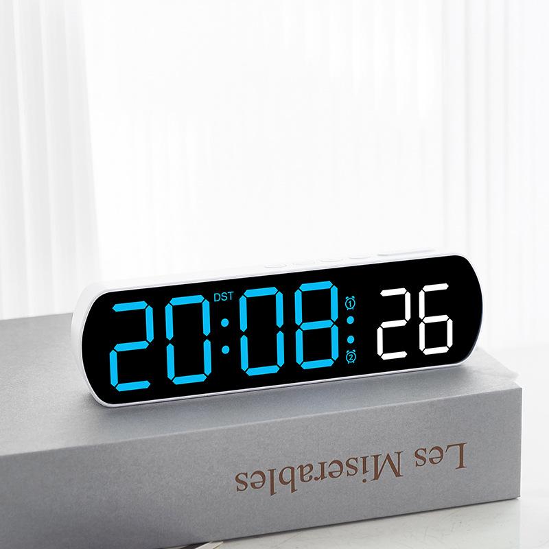 Jump Second Alarm Clock Multi Functional Timing Electronic Clock Simple Nordic Style Clock Timer