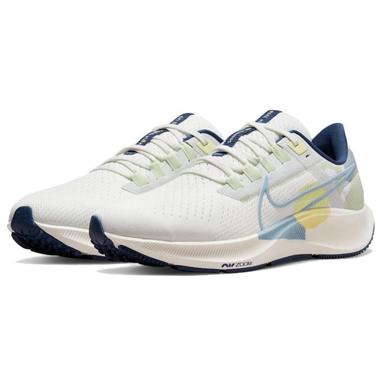 New Nike Air Zoom Pegasus 38 'White Boarder Blue' Women's DQ5077-141