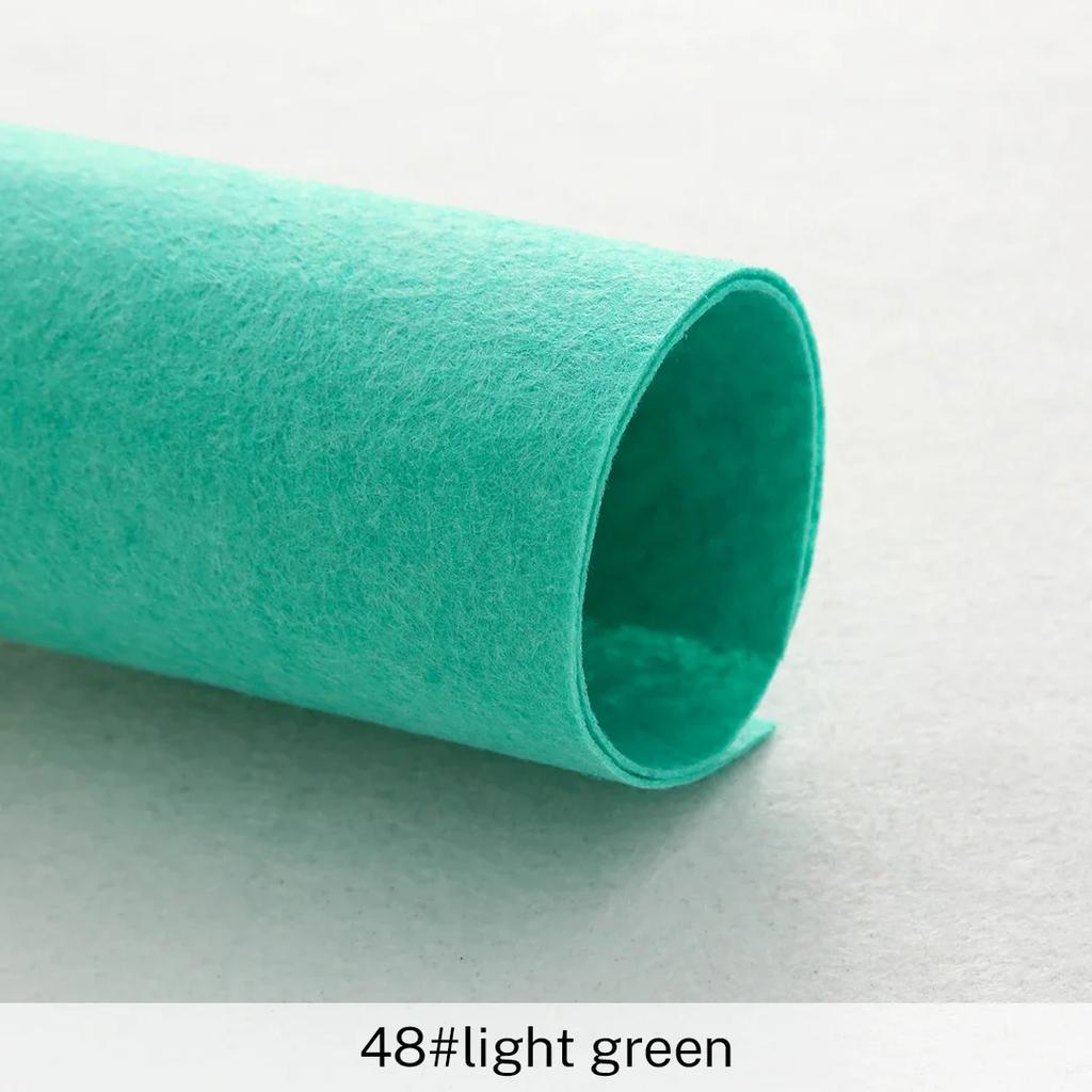 90x45cm Felt Fabric Sheets Assorted Colors Non Woven Felt Square For Kids DIY Sewing Crafts Patchwork Letter Patches Decoration