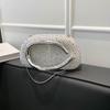 Europäische und Amerikanische Trend Acryl Runde Box Clutch mit Metallgriff - Damen Abend Schulter Crossbody Tasche