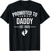 Birth Gift Co_ Funny 1st Time Dad EST 2025 New Dad New First Gift Unisex T-Shirt