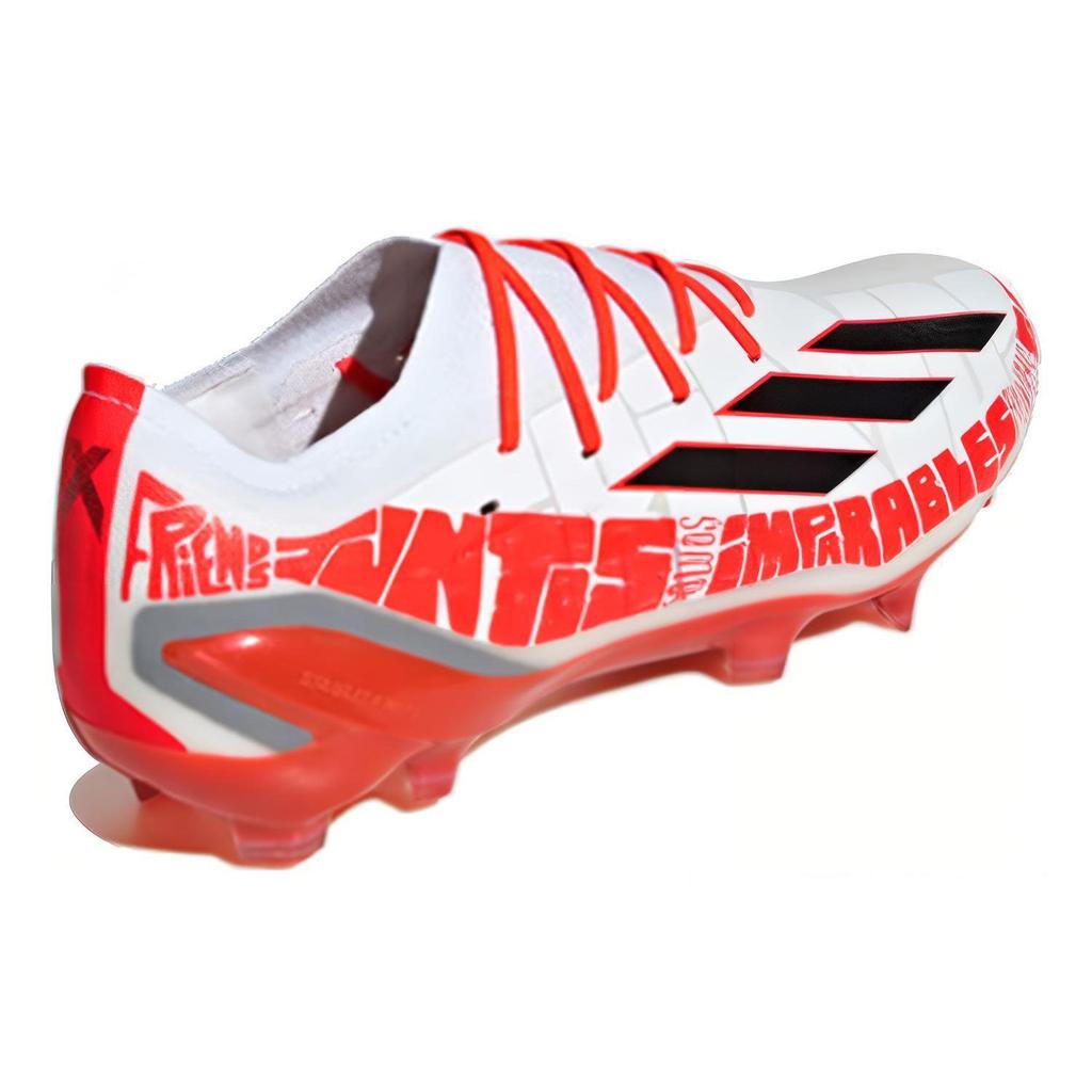Adidas AG Artificial Ground FG Firm Ground Fabric Slip Resistant, Abrasion Resistant, Breathable Soccer Shoes Men's Red GW8387