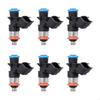 6x Vstřikovače paliva 4 otvory Robustní 4627794AA pro Jeep Cherokee 3.2 L V6