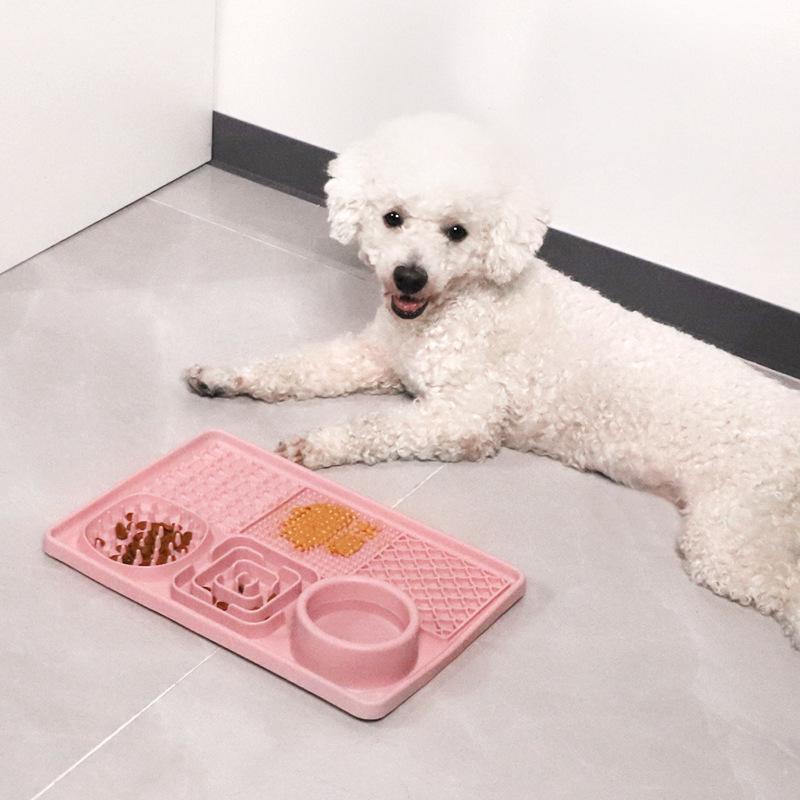 Silicone Slow Feeder Licking Mat for Pets