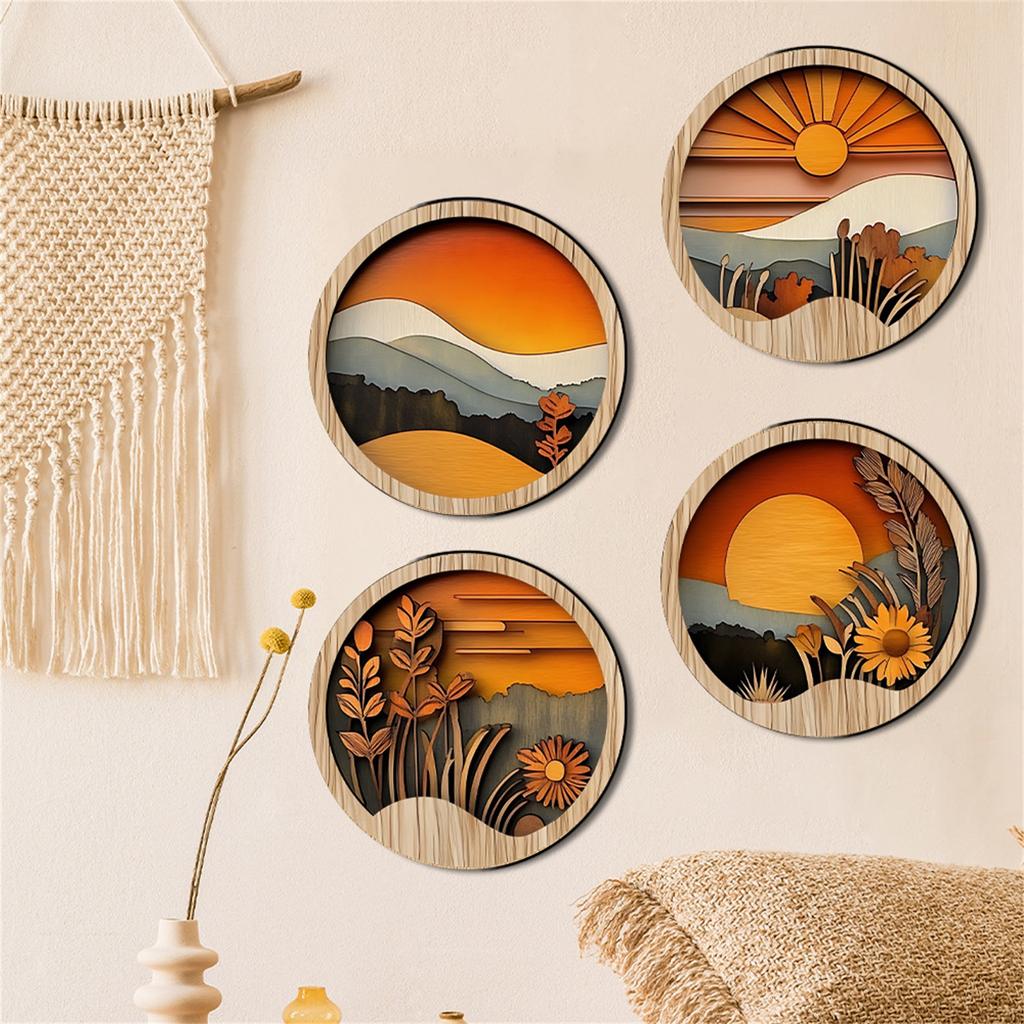 Christmas Cute Red And Blue Clown Festival Atmosphere 2D Acrylic 360 Rotating Ornament Gift Ornament