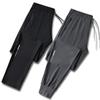 Men's Ultra-thin Ice Silk Sports Trousers - High Elasticity, Quick-Drying, Silky Straight-Leg, Casual Plus Size Pants for Summer