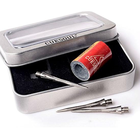 

CUESOUL 2BA Титановые сменные стальные наконечники A1105 3 шт.