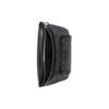 Gucci Double G Logo Zipper Canvas And Leather Trim Waist Bag Large Men Waist Bag Black 733240-92THN-1000
