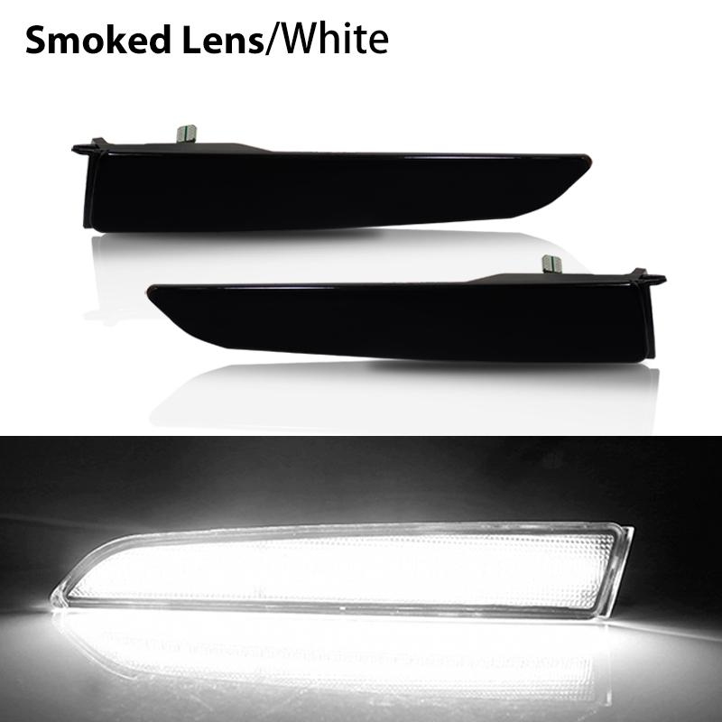 2pcs Car Front Side Marker Parking Lights Fender Corner LED Amber Fit for 2010-2012 Ford Fusion(aka Mendeo) Turn Signal Light