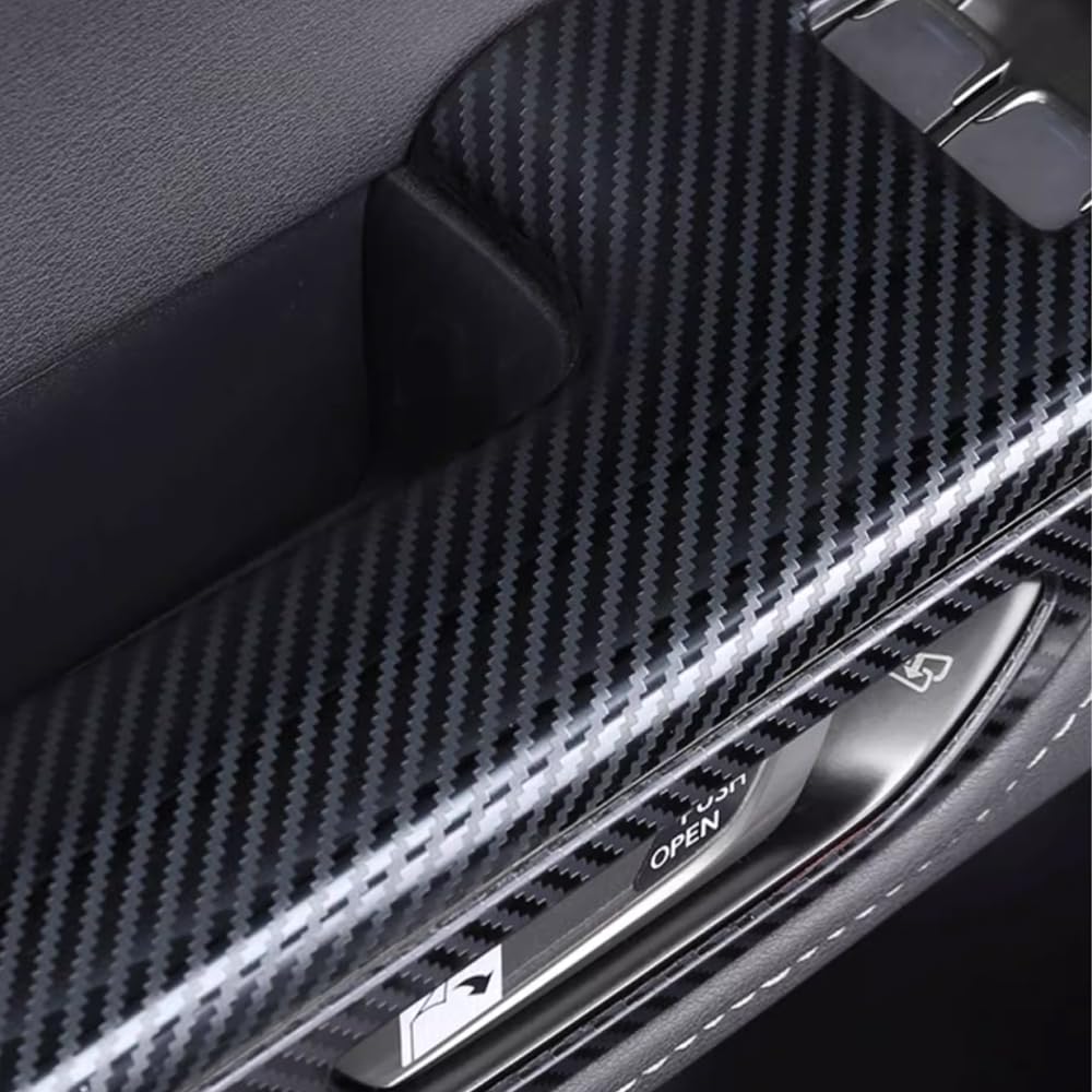 Car Accessories Inner Window Lift Door Lock Switch Control Panel Cover Trim Compatible with Lexus NX 250 350 350h 450h+ 2025 2024 2023 2022 (Carbon