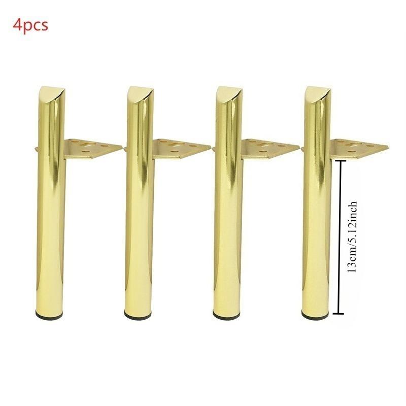 4pcs Furniture Legs Mounted Style Furniture DIY Replacement Feet Coffee Table Feet Metal Furniture Leg for Sofa Cabinet Side