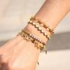 Butterfly Stainless Steel Pig Nose Buckle Bracelet Stackable Light Luxury Niche Jewelry Non Tarnish Titanium Steel Fashion Women Accessories