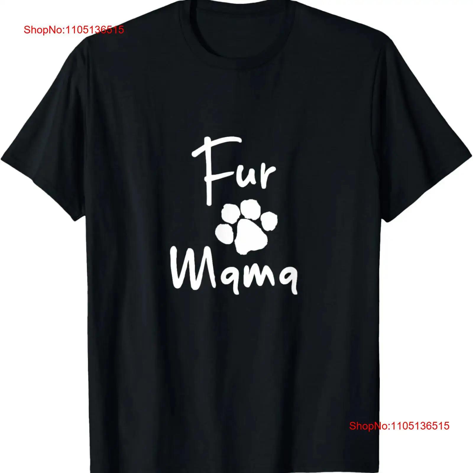 

Fur Mama Dog or Cat Lover T Shirt vintage Washed graphic Stretched Stylish Versatile Unisex Slightly Breathable Casual Soft 5XL різнокольоровий