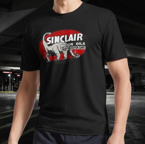 Sinclair motor oils oval sign Logo T-Shirt T Funny Logo American Men s T-Shirt S